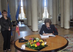 16 November 2015 The National Assembly Speaker signs the Book of Condolences
